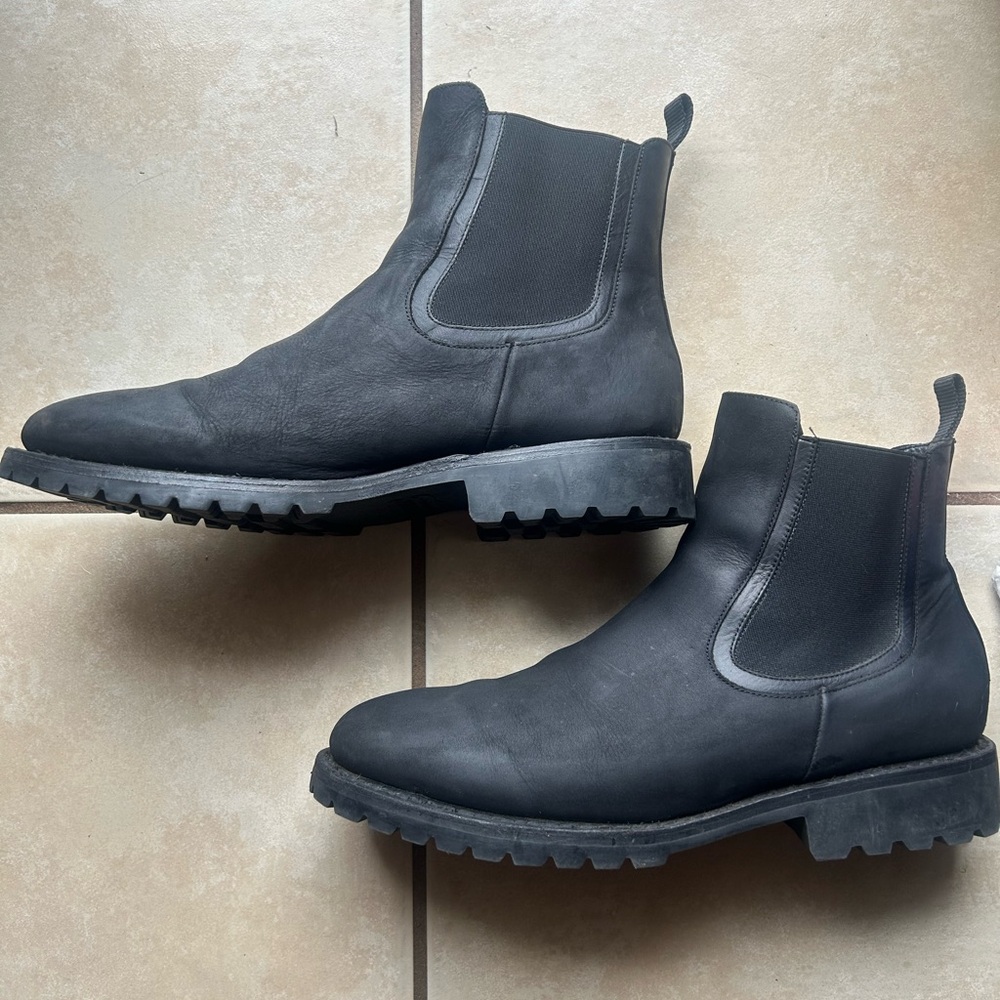 Thursday Boot Company Black Chelsea Boots